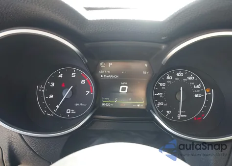 2018 Alfa Romeo Stelvio Ti Sport Awd из США, поврежденный, VIN ZASFAKNN0J7B73041